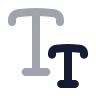 Text Smallcaps icon preview
