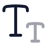Text Smallcaps icon preview
