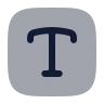 Text Square icon preview