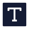 Text Square icon preview
