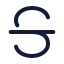 Textstrikethrough icon with stroke standard style