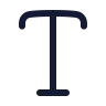 Text icon preview