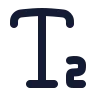 Text Subscript icon preview