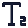 Text Subscript icon preview