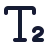 Text Subscript icon preview