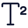 Text Superscript icon preview