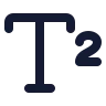 Text Superscript icon preview