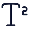 Text Superscript icon preview