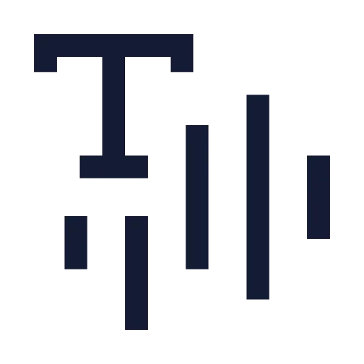 Text To Speach Icon in Stroke Sharp style