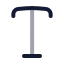 Text icon with twotone rounded style