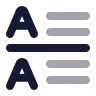 Text Vertical Alignment icon preview