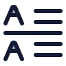 Text Vertical Alignment icon preview
