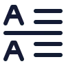 Text Vertical Alignment icon preview