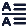 Text Vertical Alignment icon preview