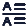 Text Vertical Alignment icon preview