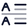 Text Vertical Alignment icon preview