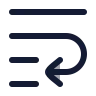 Text Wrap icon preview