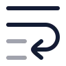 Text Wrap icon preview