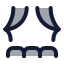 Theater icon with duotone standard style