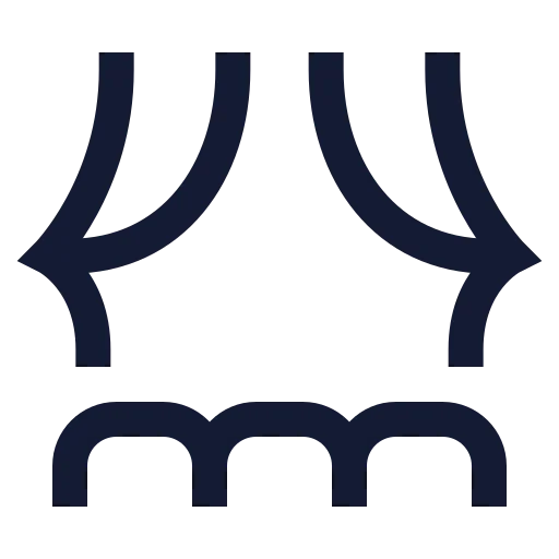 Theater Icon in Stroke Sharp style