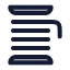 Thread icon with duotone rounded style