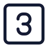 Three Square icon preview