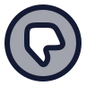 Thumbs Down Ellipse icon preview