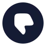 Thumbs Down Ellipse icon preview