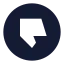 Thumbsdownellipse icon with solid sharp style