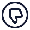 Thumbs Down Ellipse icon preview