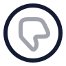 Thumbs Down Ellipse icon preview