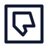 Thumbs Down Rectangle icon preview