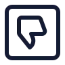 Thumbs Down Rectangle icon preview