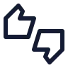 Thumbs Up Down icon preview