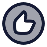 Thumbs Up Ellipse icon preview