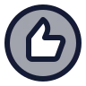 Thumbs Up Ellipse icon preview