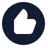 Thumbs Up Ellipse icon preview