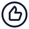 Thumbs Up Ellipse icon preview
