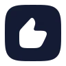 Thumbs Up Rectangle icon preview