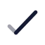 Tick icon with bulk rounded style