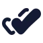 Tickdouble icon with solid rounded style