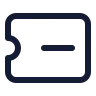 Ticket Minus icon preview