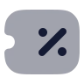 Ticket Percent icon preview