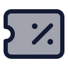 Ticket Percent icon preview