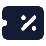 Ticket Percent icon preview