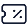 Ticket Percent icon preview