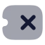 Ticketx icon with bulk rounded style