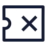 Ticket X icon preview