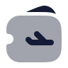 Tickets Plane icon preview
