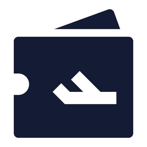 Tickets Plane Icon in Solid Sharp style